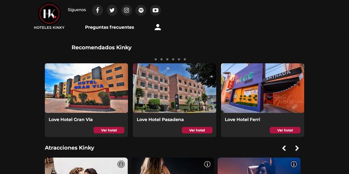 Hoteles Kinky